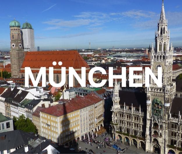 München Hauptstadt Bayern Marienplatz Rathaus Marienkirche